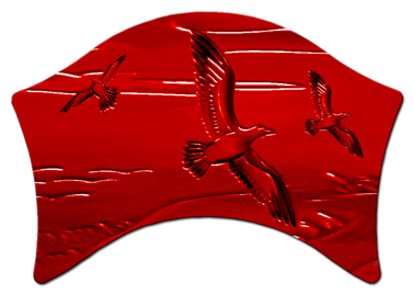 DABAN 512 RD Birds Red PROOF